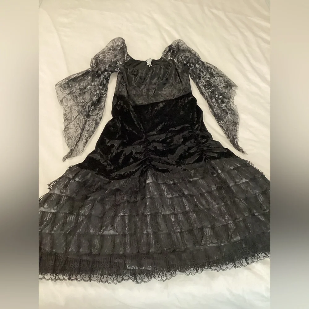 Fancy vampire dress costume